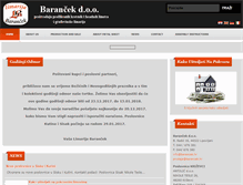 Tablet Screenshot of barancek.hr